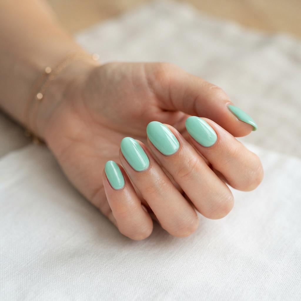 30 Spring Summer Nails Ideas That Bring Your Creativity to Life 17 Mint Green Spring Nails Ideas