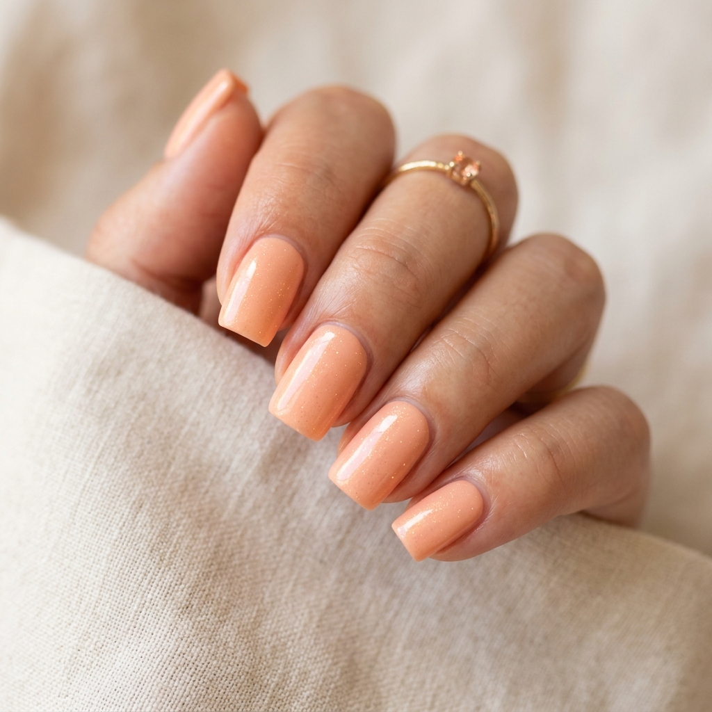 30 Spring Summer Nails Ideas That Bring Your Creativity to Life 18 Peach Spring Summer Nails Ideas