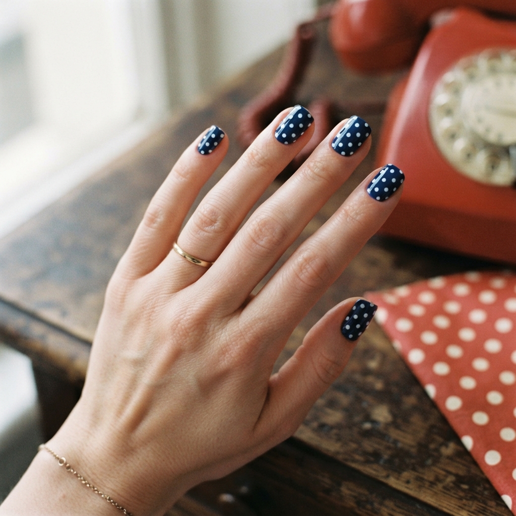 June Nails Ideas: 30 Fresh Looks to Try This Summer 20 Polka Dot Nail Ideas