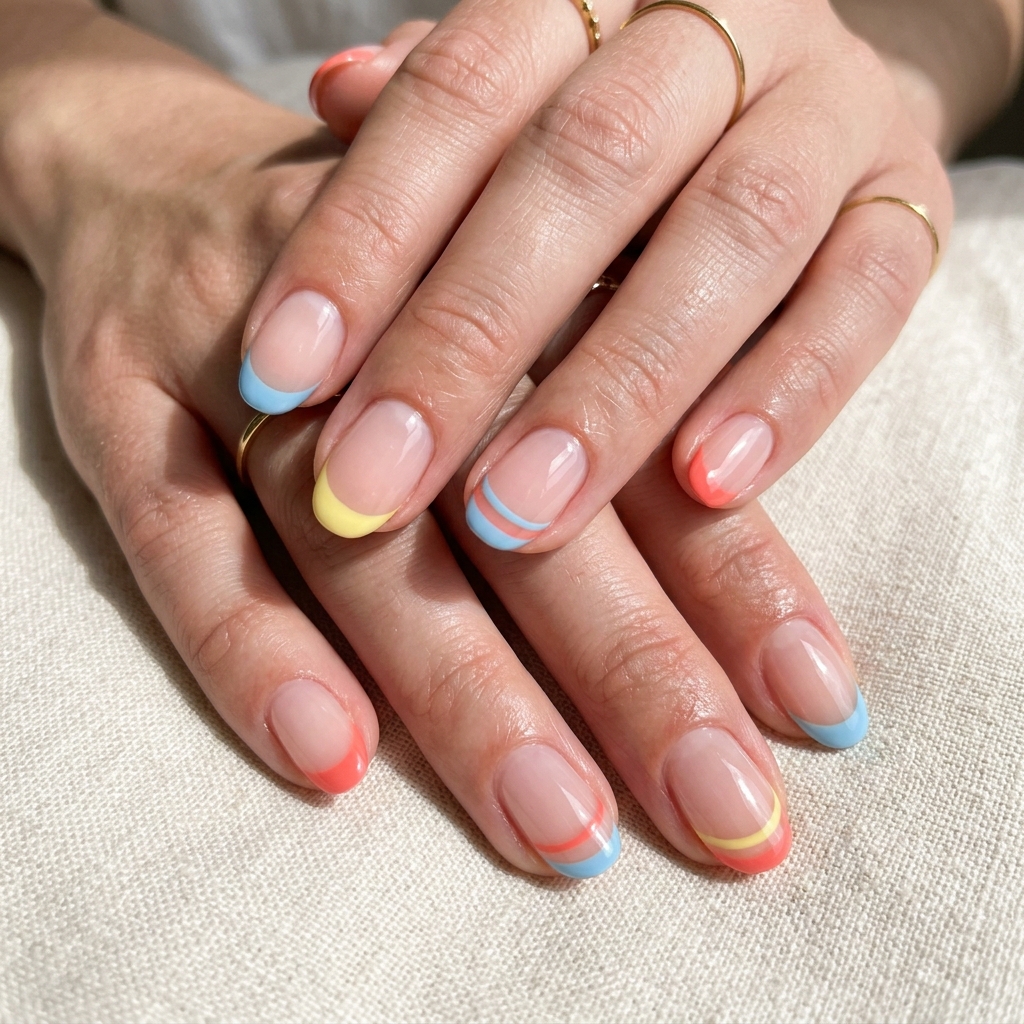 August Nails Ideas: 30 Fresh Looks to Inspire Your Next Manicure 15 French Tip Nail Ideas for August